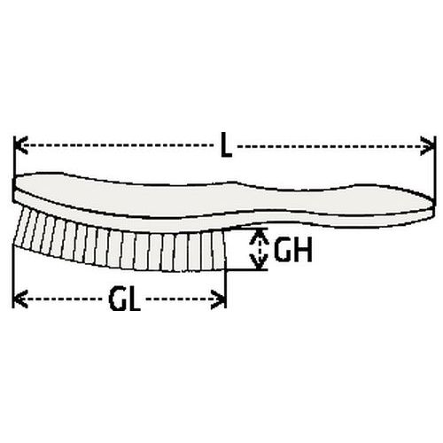 L: Länge über allesGL: Länge FutterGH: Höhe Futter