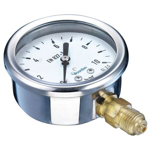 Manometer MIT Bourdon Manutan.de
