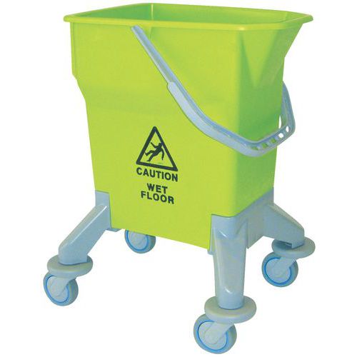 Rechteckiger Kunststoff-Eimer 10 Liter - Robust & Lösungsmittelbeständig