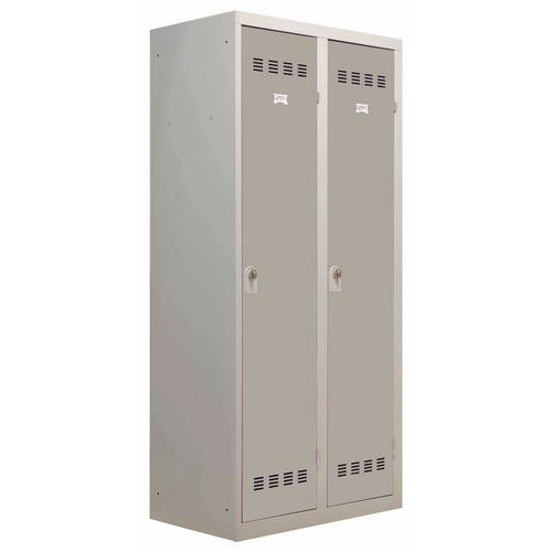 Spind für schmutzige Industrieumgebungen - Breite 400 mm - 2 Säulen - Vinco Spind für schmutzige Industrieumgebungen - Breite 400 mm - 2 Säulen - Vinco
