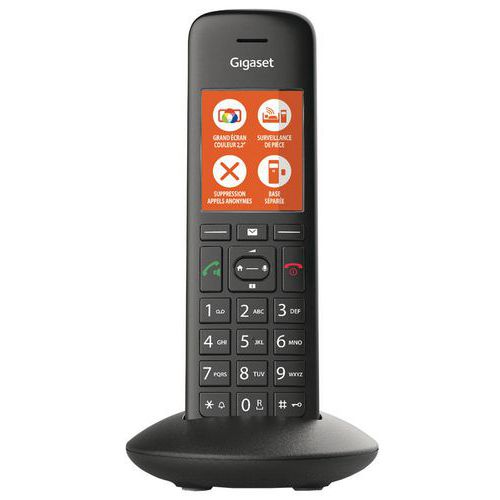 Zusätzliches Mobilteil C570HX für schnurloses Telefon Gigaset C570A Zusätzliches Mobilteil C570HX für schnurloses Telefon Gigaset C570A