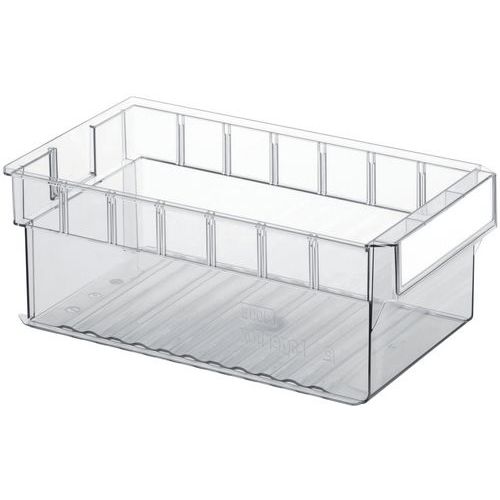 Aufbewahrungsbehälter mit Schublade - Länge 400 mm - Manutan.de