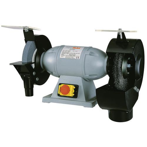 Schleifbock Scheibe/Bürste PROMAC 324 F und 325 F - Scheibe Ø 200 mm - 450 W Schleifbock Scheibe/Bürste PROMAC 324 F und 325 F - Scheibe Ø 200 mm - 450 W