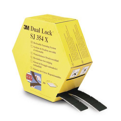 3M Dual Lock SJ457D, Wiederlösbares Befestigungssystem - Für Flache