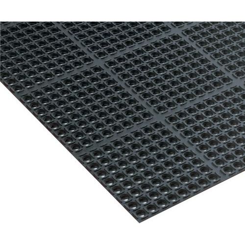 Sicherheitseinfassung und Verbindungsstück für Gummiplatte Sicherheitseinfassung und Verbindungsstück für Gummiplatte