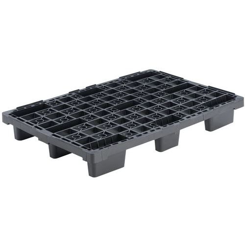 Leichte recycelbare und stapelbare Palette - Manutan Leichte recycelbare und stapelbare Palette - Manutan