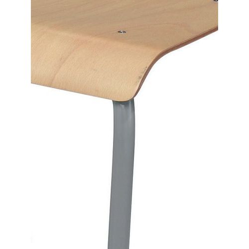 Stuhl für Gemeinschaftsräume, Komfort - Mehrschicht-Buche - Manutan.de