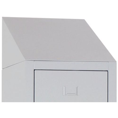 Schräge Abdeckung f. Spind mit 1 bis 4 Säulen - Manutan Schräge Abdeckung f. Spind mit 1 bis 4 Säulen - Manutan