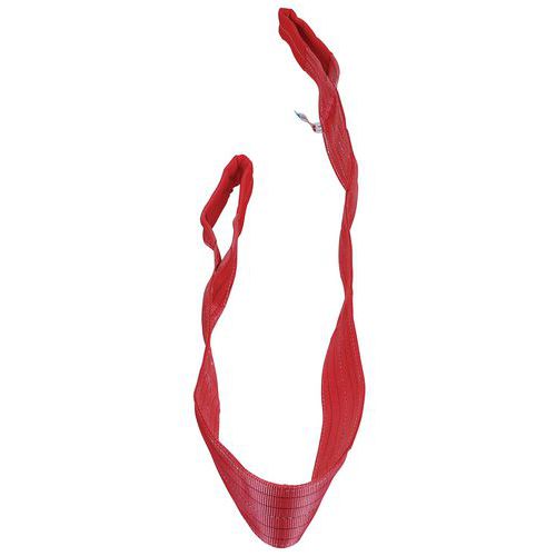 2 Stück Hebeschlingen 2m 2000kg | Polyester Hebegurte Mit Flacher Schlaufe