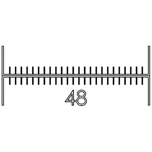 doppelter Unterstand 48 Plätze