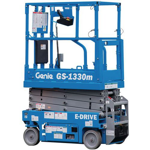 Selbstfahrende MiniScherenarbeitsbühne Genie GS™1330 Manutan.de