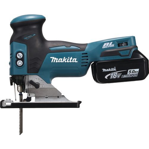 Stichsäge 18 V 5 Ah - Pilzförmiger Griff - Makita Stichsäge 18 V 5 Ah - Pilzförmiger Griff - Makita