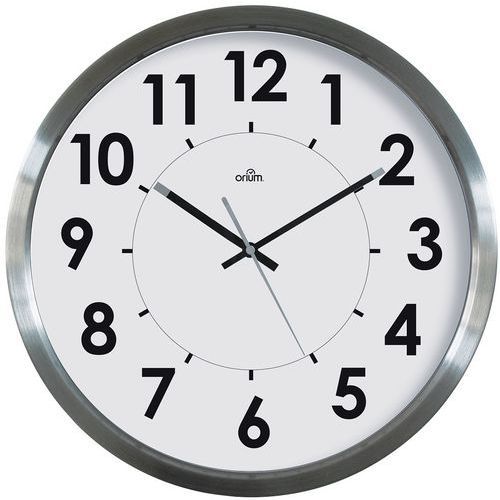 Einfache Uhr aus Edelstahl Einfache Uhr aus Edelstahl