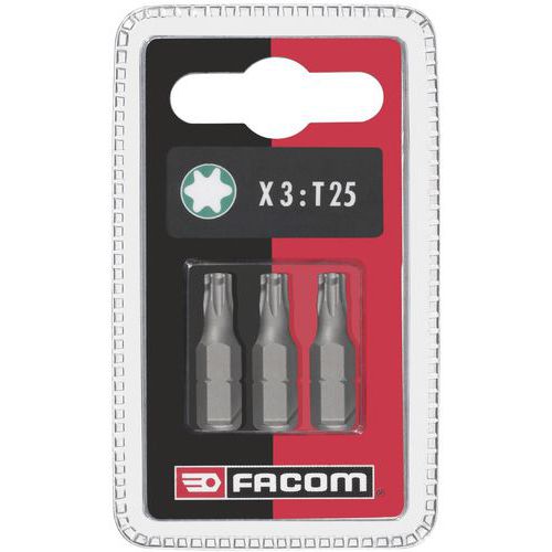 Set mit 3 Bits für TORX®-Schrauben EX.1 - Facom