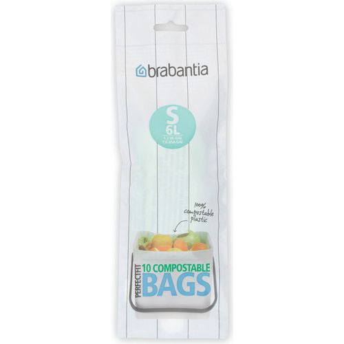 Kompostierbarer Müllsack, 6 L - Brabantia