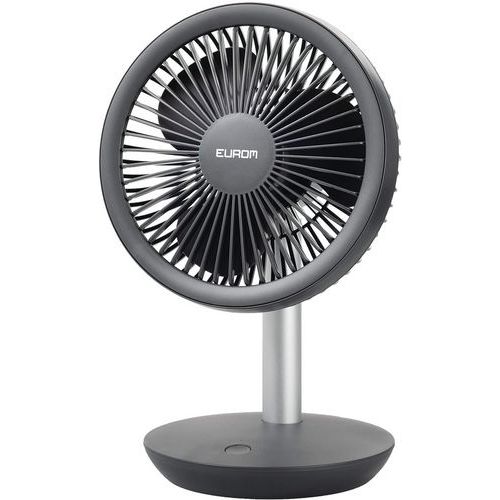 Tragbarer Akku-Ventilator - USB-Ladegerät - Eurom Tragbarer Akku-Ventilator - USB-Ladegerät - Eurom