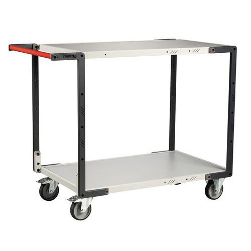 Wagen mit zwei Platten, Tragkraft 250 kg