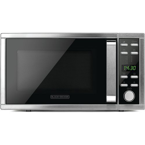 Mikrowelle 900 W, geb. Edelstahl, BXMZ901E - Black & Decker Mikrowelle 900 W, geb. Edelstahl, BXMZ901E - Black & Decker
