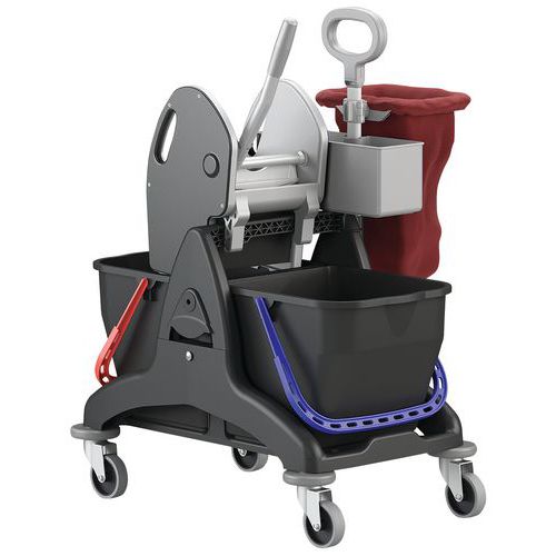 Wagen Tristar 30 Basic und Backenpresse - 2 x 15 L - ICA Wagen Tristar 30 Basic und Backenpresse - 2 x 15 L - ICA