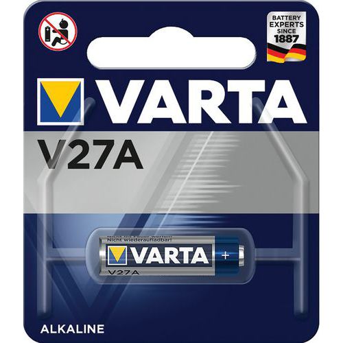 Alkali-Batterie V27A 12 V - Varta Alkali-Batterie V27A 12 V - Varta