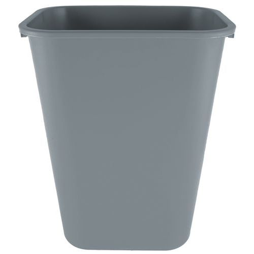 Rechteckiger Abfallbehälter, grau, für Büros, 39 L - Rubbermaid Rechteckiger Abfallbehälter, grau, für Büros, 39 L - Rubbermaid