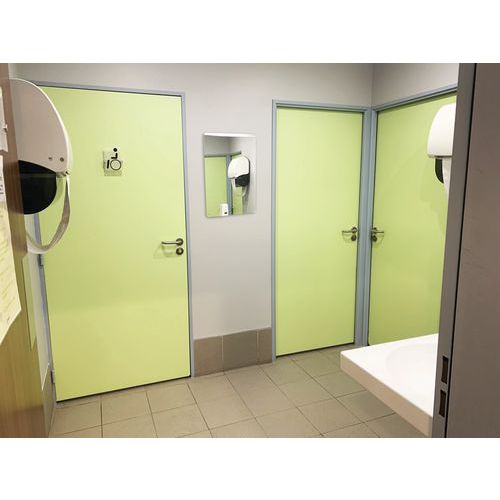 Spiegel für Sanitärbereiche - 40 x 60 mm - Manutan Spiegel für Sanitärbereiche - 40 x 60 mm - Manutan