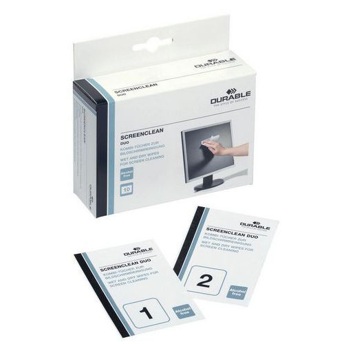 Bildschirmreinigungsset SCREENCLEAN DUO - Durable Bildschirmreinigungsset SCREENCLEAN DUO - Durable