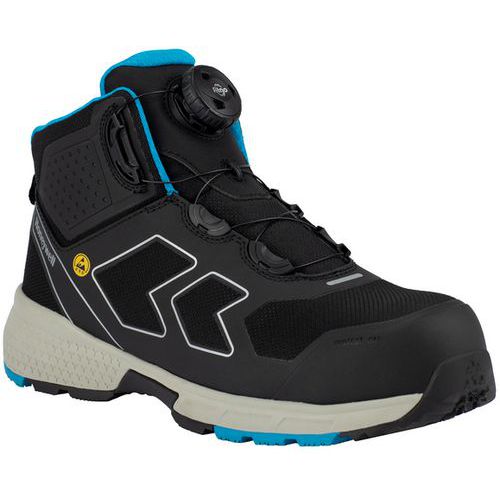 Sicherheitsschuhe Runner Mid Blue Fitgo S3 SRC ESD - Oliver