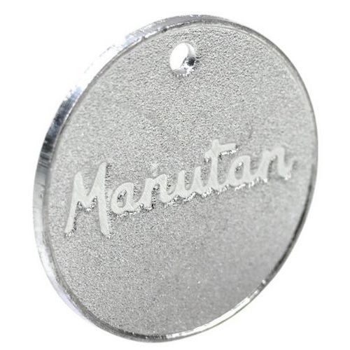 Nummerierte Jetons von 001 bis 300 - Aluminium 30 mm - 100 Stück - Manutan Expert