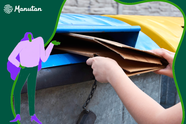 Farbcode für Abfallbehälter: Abfalltrennung im Unternehmen erleichtern